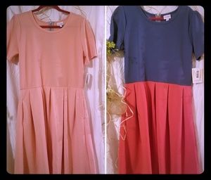 Bundle of 2 ♡ LulaRoe Dresses